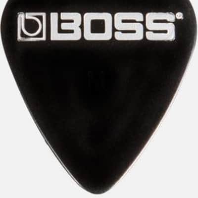 Boss Celluloid Black Picks - 72 Pack - Medium image 2