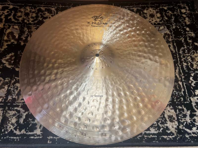 Zildjian 22" K Constantinople Medium Ride Cymbal - Traditional 2616g image 1