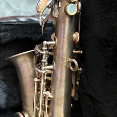 Buescher Curved True Tone Soprano Saxophone 192829 - Silver image 2