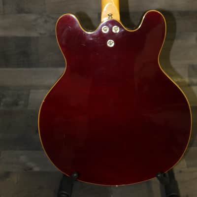 Mosrite Celebrity 12 String 1965 Trans Cherry Red/With Original Case image 2