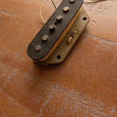 Fender Telecaster Bridge Pickup With Bottom Plate 1969 Gray Bottom image 4