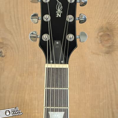 Firefly JSN Semi-Hollow Double Cut Sunburst Electric Guitar - Used image 4