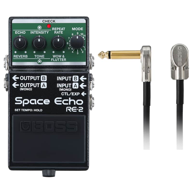 New Boss RE-2 Space Echo Delay and Reverb Guitar Effects Pedal image 1