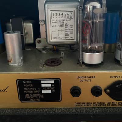 *Original 1981* Marshall JCM800 HOLY GRAIL image 17