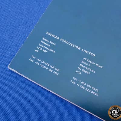 Premier Drums And Hardware Catalog 2000s RARE image 4
