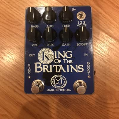 Menatone Custom Shop King of the Britains overdrive pedal 7 knob version image 9