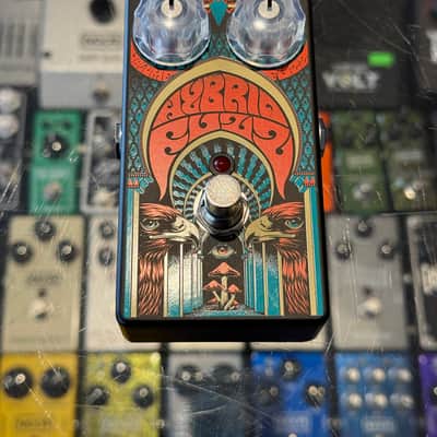 MXR CSP041 Hybrid Fuzz  - Present - Black / Teal Graphic image 1