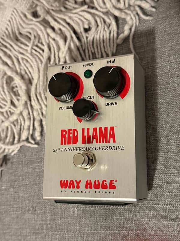 Way Huge WHE206 25th Anniversary Red Llama Overdrive | Reverb