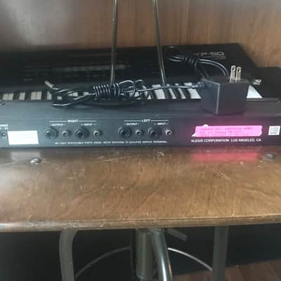 Alesis M-EQ 230 Dual 1/3 Octave Precision Equalizer with power supply and rack mount bolts and washers. image 5