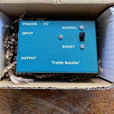 Mint Boxed Pigeon FX Hornby Skewes Treble Booster Ritchie Blackmore Secret Weapon Deep Purple & Rainbow Tones image 4