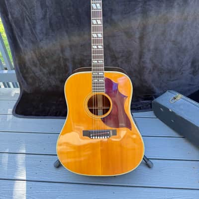 Late 60's Gibson Country Western Acoustic w/vintage hardshell case image 19