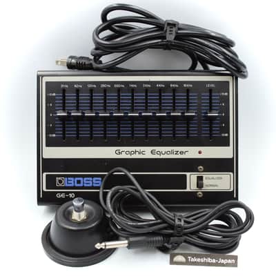 Boss GE-10 Graphic EQ | Reverb