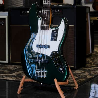 Fender Player Series II Jazz Bass Limited Edition in British Racing Green w/ Tweed Case (Excellent) *Free Shipping* image 3