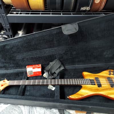1993 Alembic Epic Bass - 100% Original and Working - Zebrawood! - No Fret Wear! image 6