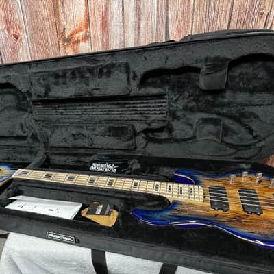 Ernie Ball Music Man Ball Family Reserve StingRay 5 Paua Blue Burst image 7