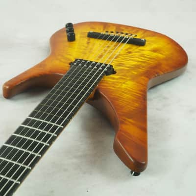 Manne Semiacustica 7 Lionel Loueke half fretless half fretted image 7