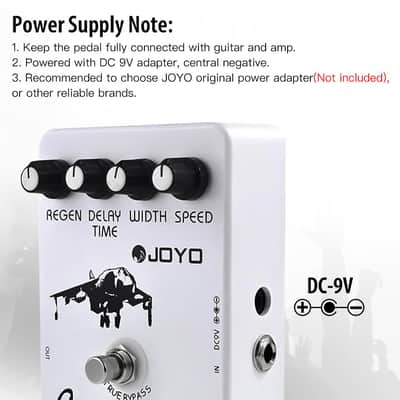 Joyo JF-07 Classic Flanger Guitar Pedal, BBD Circuit with Metallic Flange & Chorus-Vibrato Tones for Electric Guitar, True Bypass (Price includes the import duty for US buyer) image 5