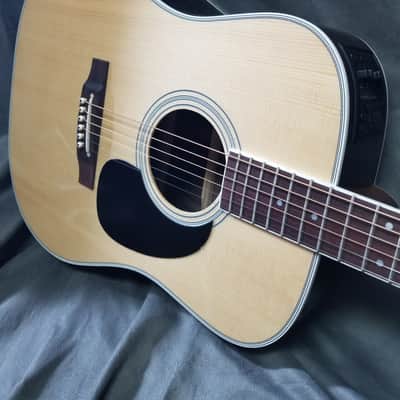 Takamine EF360GF Signature Series Glenn Frey Model Dreadnought Acoustic/Electric Natural Gloss image 2