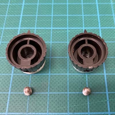 Marshall Pointer Knobs - Vintage 1976-1984 JMP & JCM800 Dials Grub Screw image 10