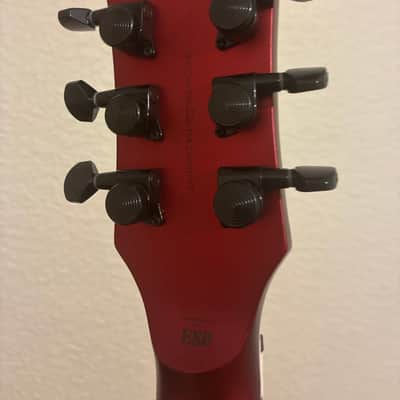 ESP LTD EC-256 2024 - Present Candy Apple Red Satin image 2