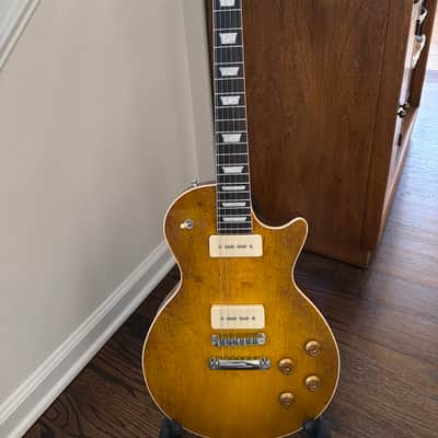 Heritage H-150 P90 Standard II Collection Dirty Lemon Burst Electric w/OHSC image 1