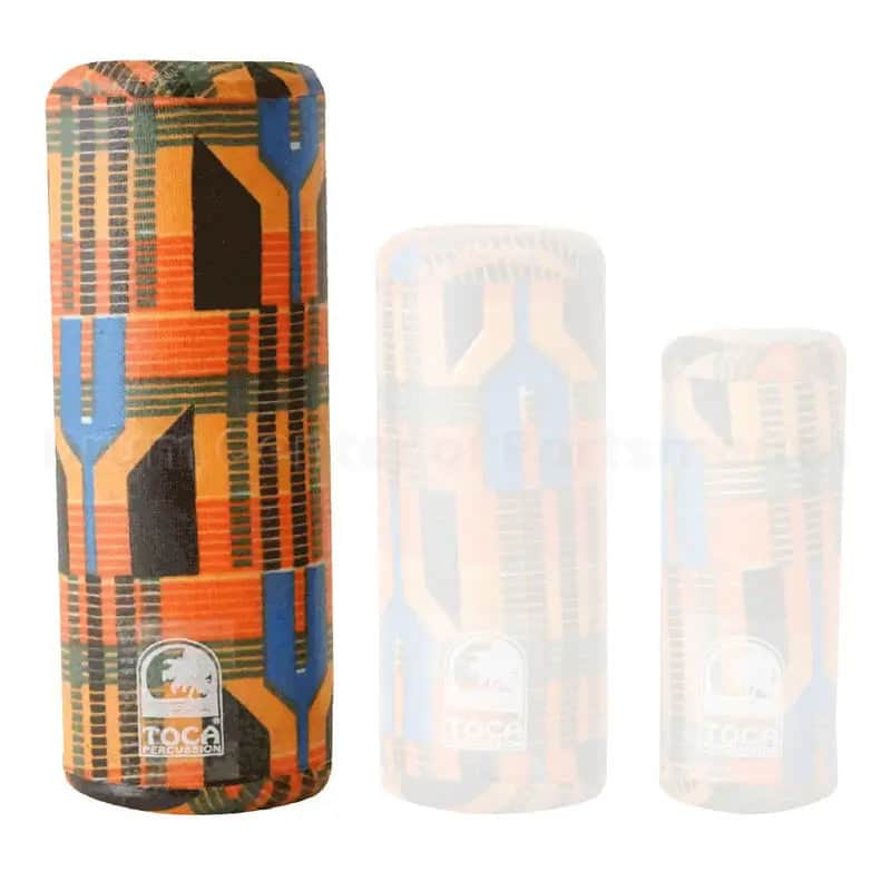 Toca Freestyle II PVC Shaker Large Kente Cloth image 1
