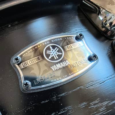 Yamaha Rullante Live Custom Black 14x5.5 2013 - Black image 2