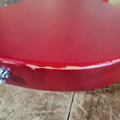 Epiphone Les Paul Special No Case - Transparent Cherry image 18