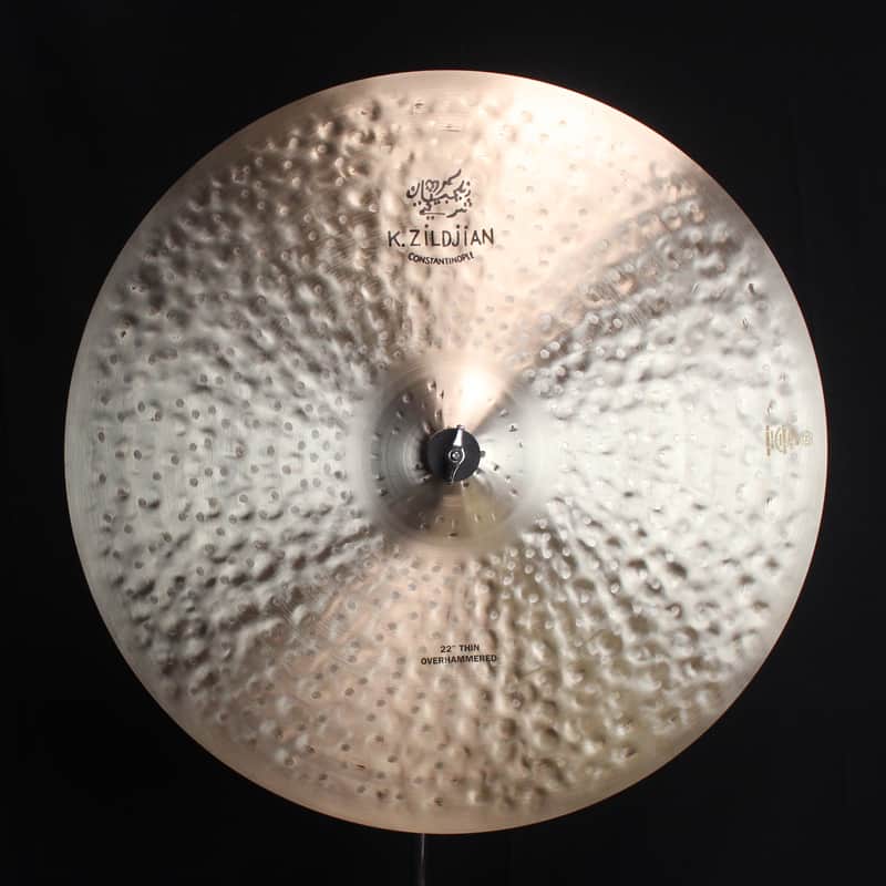 Zildjian 22" K Constantinople Thin Overhammered Ride- 2166g (video demo) image 1