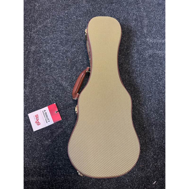 Stagg Ukulele Case in Tweed for Soprano - B-Stock image 1