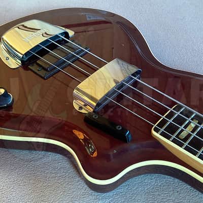 YAMAHA SB-70 w/OHSC "DHARMA" BASS MAHOGANY *SUPER RARE* VINTAGE 70s image 9