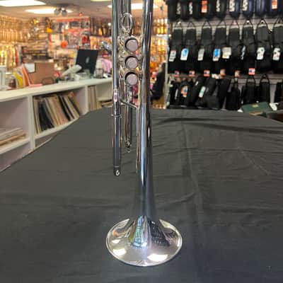 Carol Brass CTR-5000L-GSSEurol silver-plated Trumpet image 4
