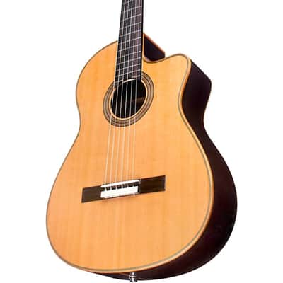 Cordoba Fusion Orchestra CE Crossover Classical Acoustic-Electric Guitar - Natural image 6