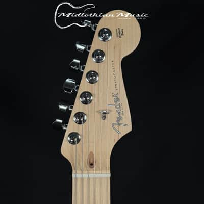 Fender USA 2004 Stratocaster Standard HSS - Black Finish w/Blue Fender Case USED image 4