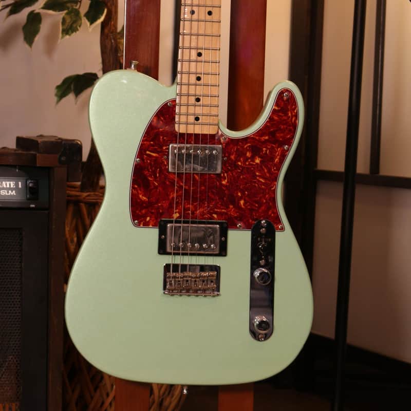 Used Fender FSR Standard Telecaster HH Electric Guitar, Sea Foam Pearl image 1
