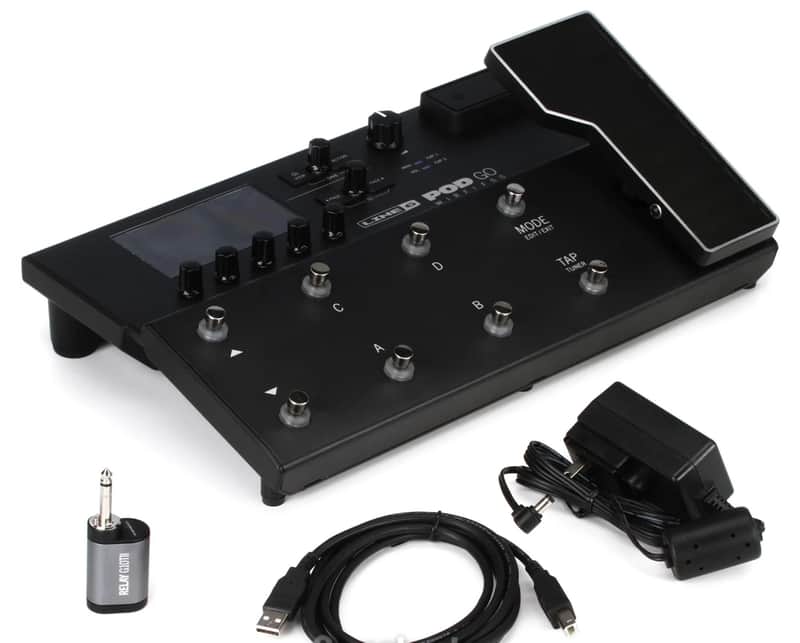 Line 6 POD GO Wireless Multi-Effect and Amp Modeler 2021 - Present - Black image 1