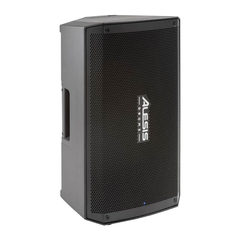 Alesis Strike Amp 12 MK2 2500-Watt Electronic Drum Amplifier with Bluetooth, 12-Inch Woofer, and 1-Inch HF Compression Driver (Black) image 1