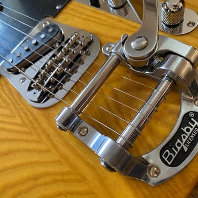 Very Rare Fender Limited Edition 2024 Japanese Domestic Only FSR 1950's Telecaster Ash/Maple w/ Factory Bigsby Japan image 6