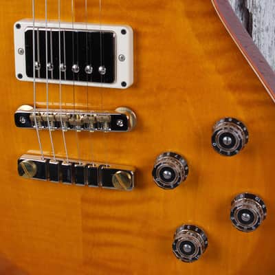 PRS S2 McCarty 594 Singlecut Electric Guitar Honey Gold Burst with Gig Bag image 6
