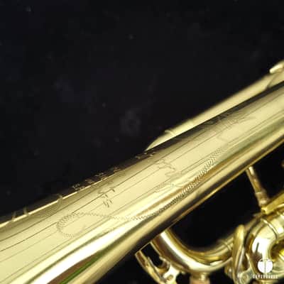 King Symphony DUAL BORE trumpet Sterling leadpipe GAMONBRASS case mouthpiece image 23