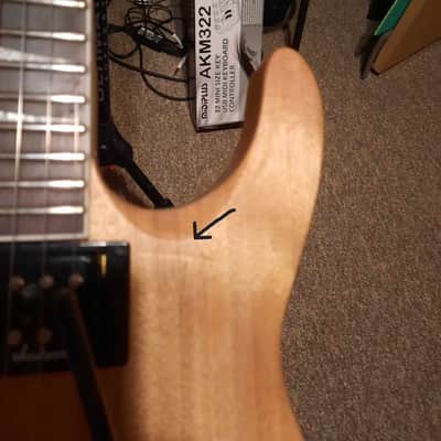 Jackson JS Series JS32 DKA Dinky Archtop with Rosewood Fretboard 2015 - 2018 - Natural Oil image 3