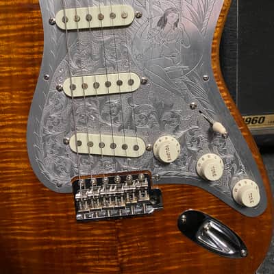 Engraved Fender Custom Shop Artisan Stratocaster image 5