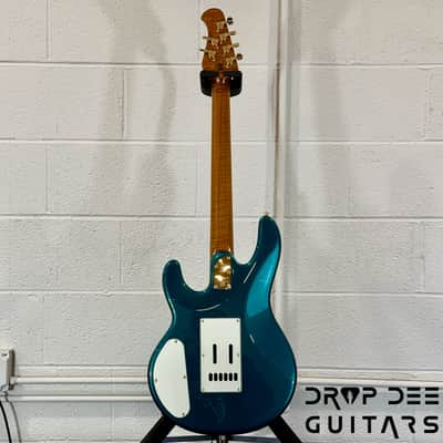 Ernie Ball Music Man Cory Wong StingRay II Deluxe Electric Guitar w/ Case-Pine Green image 13