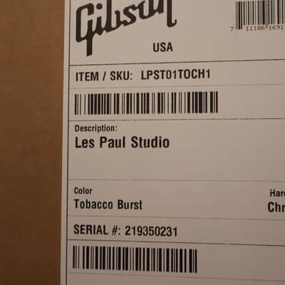 Gibson Les Paul Studio Tobacco Burst image 11