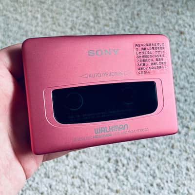 Sony WM-EX633 Walkman Cassette Player, Rare EX Pink ! Working ! #1103 image 6