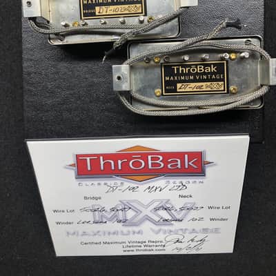 ThroBak DT-102 MXV Ltd PAF set with aged Nickel covers image 2
