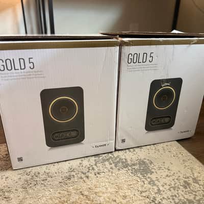 Tannoy GOLD 5 Dual-Concentric 5" Powered Studio Monitors (Pair) 2019 - 2020 - Black image 2