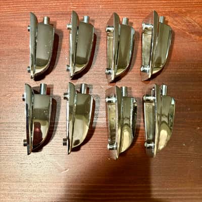 Ludwig Large Classic Lugs (8) 60's/70's - Chrome image 3