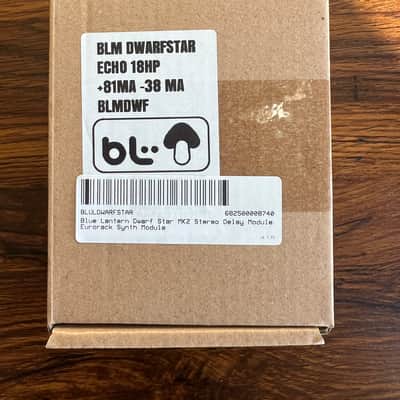 Blue Lantern Dwarf Star Stereo Delay - Like New w/Box image 2