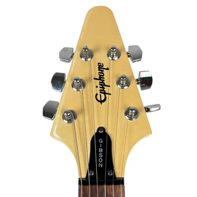 Epiphone by Gibson Flying V 1996 - Alpine White imagen 9